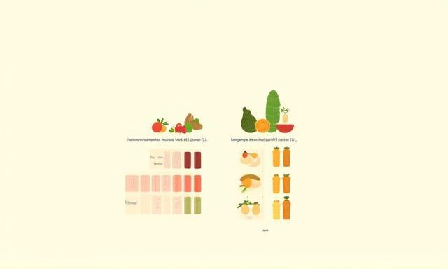 Simple infographic comparing nutrient values of native bush foods vs common ingredients