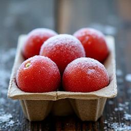 Frozen Bush Tomato in natural packaging